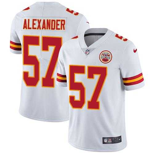 Nike Kansas City Chiefs #57 D.J. Alexander White NFL Vapor Untouchable Limited Jersey,We sell and wholesale Nike Kansas City Chiefs #57 D.J. Alexander White NFL Vapor Untouchable Limited Jersey on line form chian!
